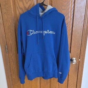 Men's Champion Royal Blue Hoodie